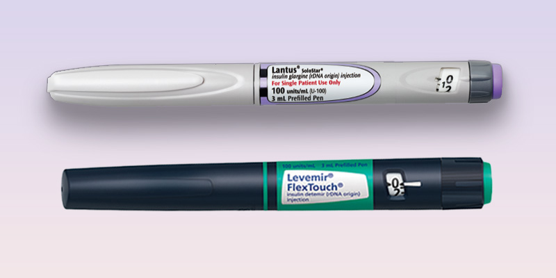 مقایسه انسولین قلمی لانتوس و انسولین قلمی لومیر