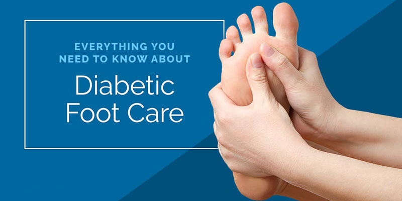 نحوه مراقبت از پاهای افراد دیابتی